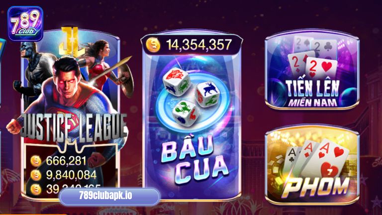 Bầu Cua 789Club được biết đến là trò giải trí sôi nổi thu hút nhiều game thủ tham gia