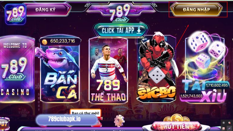 Hướng dẫn đăng nhập 789Club – Truy cập vào cổng game
