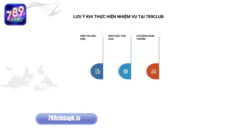 Khi thực hiện nhiệm vụ tại 789Club anh em cần lưu ý đến một số vấn đề
