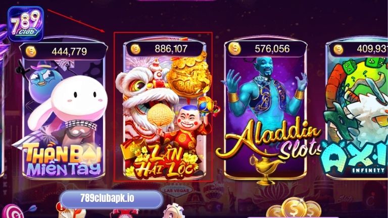 Lân Hái Lộc 789Club là tựa game nổ hũ thu hút nhiều cược thủ tham gia