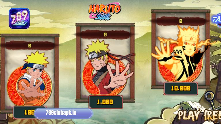 Luật chơi Naruto Slots siêu đơn giản ai cũng có thể tham gia