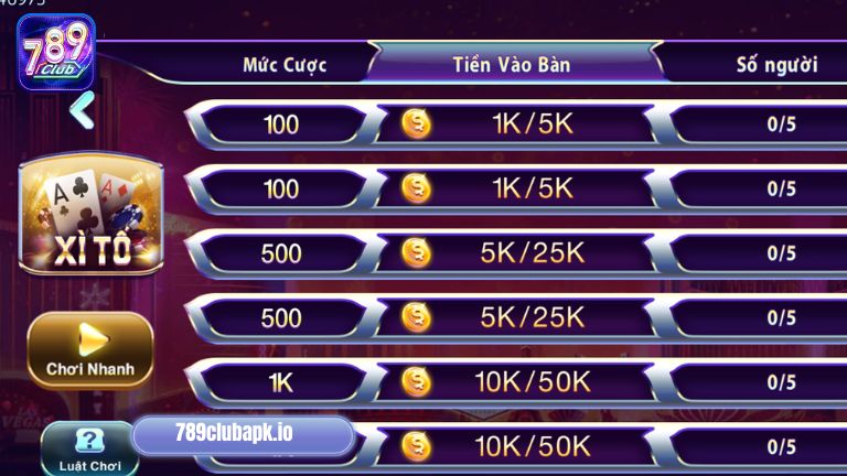 Luật chơi Xì Tố đơn giản ai cũng có thể tìm hiểu, nắm bắt và vận hành