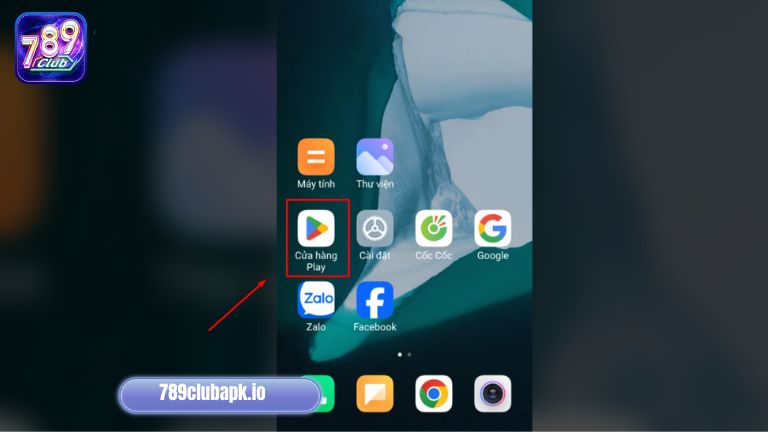 Mở trình duyệt CH Play