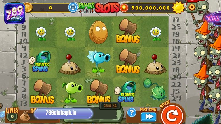 Nắm chắc luật chơi Plants Vs Zombies Slots anh em sẽ rinh về nhiều thưởng lớn