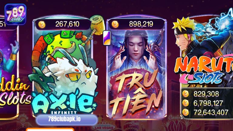 Nổ Hũ 789Club có tới 11 tựa game siêu HOT cho phép anh em thỏa sức tham gia