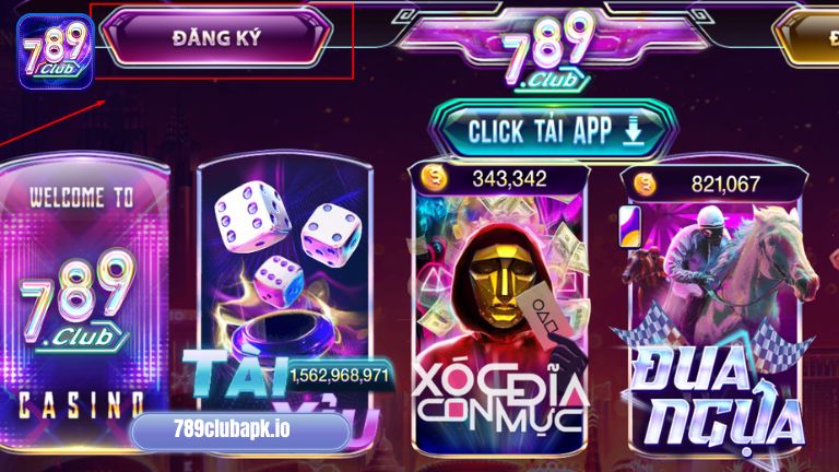 Tìm đến đường link chính thức của 789Club